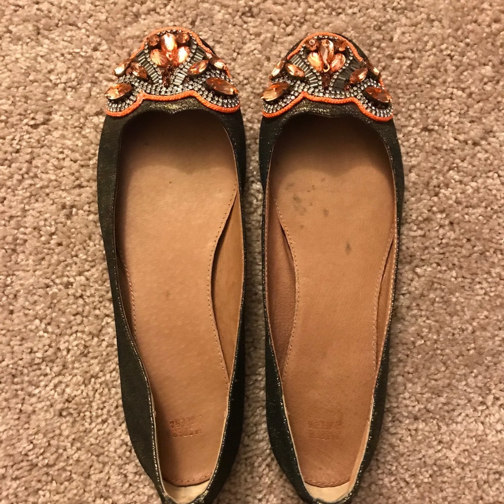 Anthropologie "Jasper & Jeera" Ballet Flats